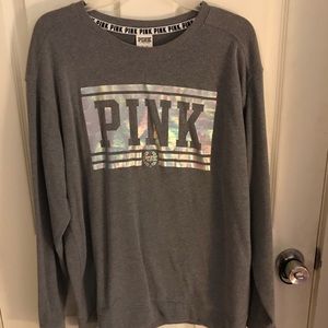 PINK lounge crew neck